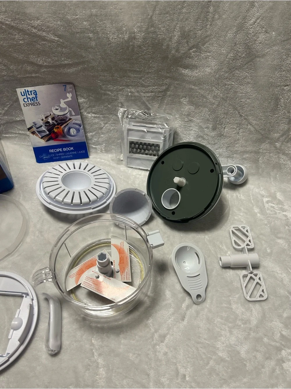 Ultra Chef Express 7 in 1 Chopper Mixer Blender Whipper Slicer Shredder & Juicer